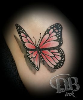 COLOUR,KLEUR,VLINDER,REALISTISCH.BUTTERFLY,REALISTIC,TATTOO,TATOEAGE