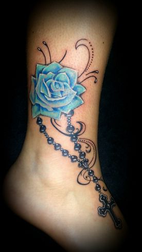 COLOUR,KLEUR,ROSARY,ROZENKRANS,ROOS,ROSE, RELIGIOUS,RELIGIEUS,TATTOO,TATOEAGE