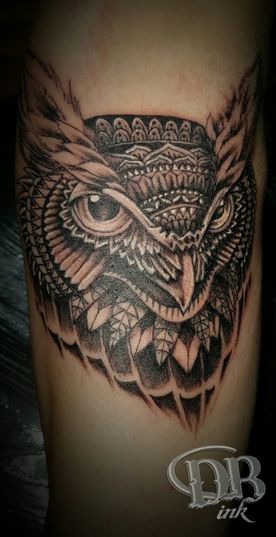 POLYNESISCH ,MAORI,UIL,OWL,TATTOO,TATOEAGE