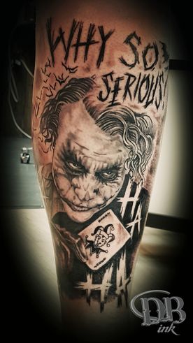 DB-INK.TATTOO,TATOEAGE,REALISTIC,REALISTISCH,THE JOKER,BLACK AND GREY,PORTRET